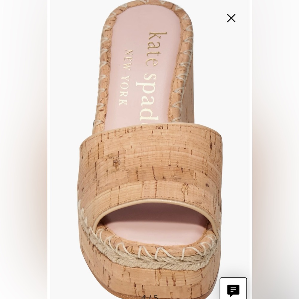 *new* Kate Spade cosette espadrille wedge sandal